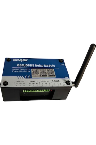 Relay-572 Gsm / Gprs Röle Modülü Mobil Uygulama İle Bariyer / Kap