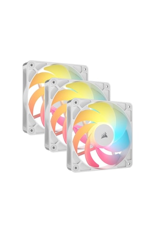 Corsaır Rs Serisi Rs120 Reverse Argb Beyaz 120mm Pwm 3'lü Fan Kiti-co-9050197-ww