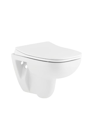 Seramiksan Petite Asma Klozet + Yavaş Kapanır Kapak + VitrA Gömme Rezervuar Set