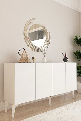 Ka1525b Lipa Konsol Ve Tv Sehpası Beyaz 150cm