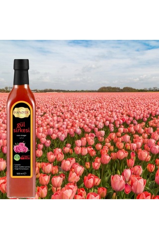 Hanzade Bitkisel Gül Sirkesi 3 x 500 ML