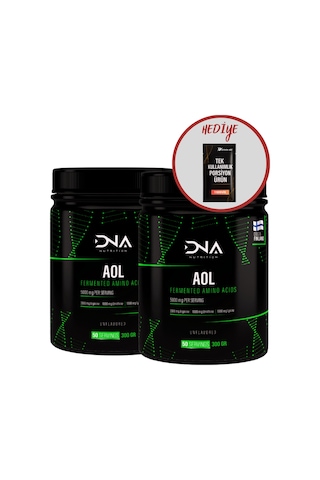 Dna Aol Arjinin, Ornitin Ve Lizin 300gr X 2 Adet Toplam 600gr Dna Aol Arjinin, Ornitin Ve Lizin 300gr X 2 Adet Toplam 600gr