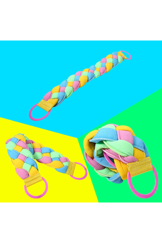 Homyl Renkli Banyo Süngeri Masaj Wellness