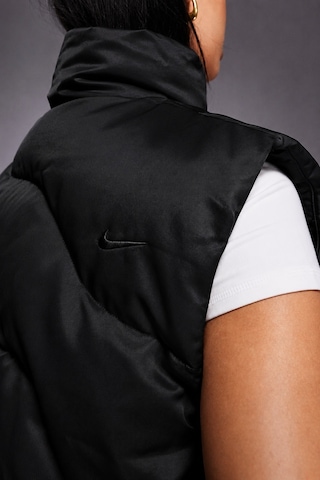 Nike Therma Fit Sportswear Swoosh Series Oversized Down West Oversize Kaz Tüyü Kadın Yelek Siyah