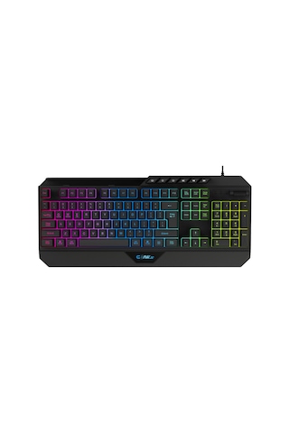 Nexus K1 Rgb Full Membran 104 Tuşlu / Ses Kontrol Mekanizmalı Örgü Kablolu Gaming Klavye
