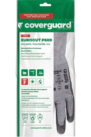 Siyah Pu Kaplı F Kesilmez Eldiven