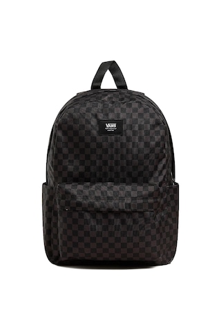 000j3kba51-r Vans Old Skool Grom Check Backpack Çocuk Siyah 000j3kba51-r Siyah Gri