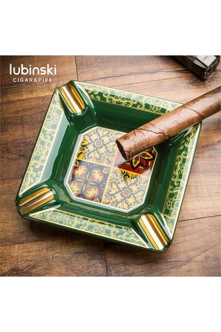 Lubinski Authentic Design Dörtlü Puro Küllüğü Yeşil Lb-834