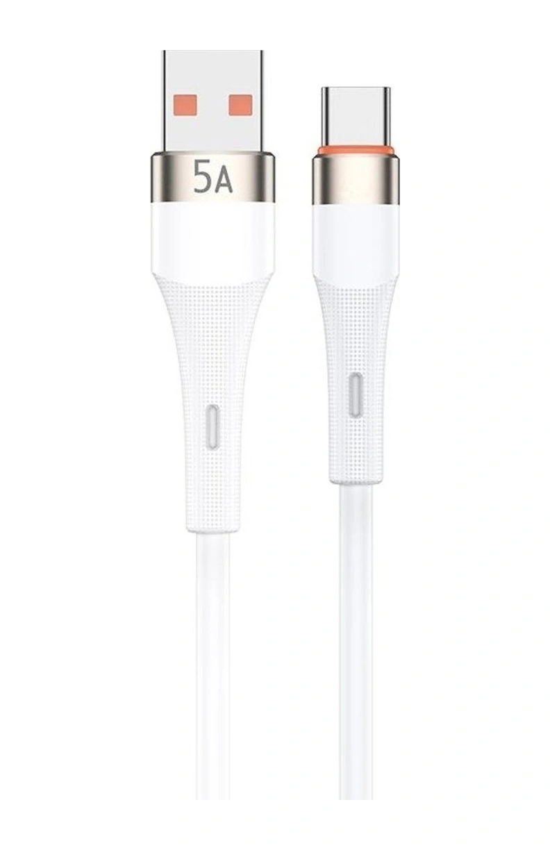 Powerway Hc05 Örgülü 5 A Usb To Type- C Şarj Data Kablosu