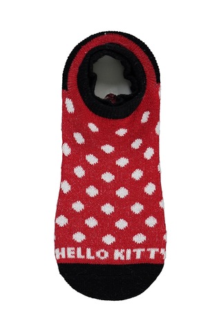 Hello Kitty Kız Çocuk 2'li Babet Çorap 2-12 Yaş Kımızı Kımızı