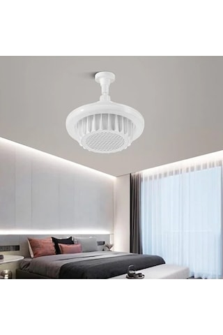 Led Lamba Isıtıcı Soba 200w Kumandalı Tasarruflu Isıtıcı Zaman Ayarlı 3 Renk Aydınlatma Beyaz