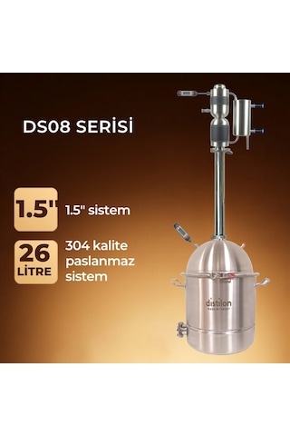 Distilon Ds08 Potstıll Damıtma Cihazı 26 Lt
