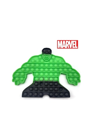 Pop it Stres Oyuncak Marvel Hulk Yeşil 20x26cm