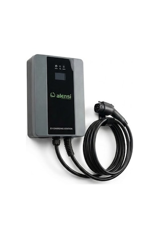 Alensi 22 Kw 32a Trifaze Duvar Tipi Elektrikli Araç Şarj İstasyonu