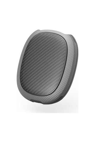 Apple Uyumlu AirPods Max Wiwu Armor Carbon Koruyucu Kılıf ZORE-219109 Gri