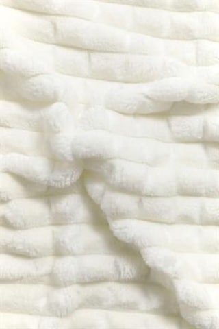 Merinos Modern Line 3 Parça Çift Kişilik Battaniye Seti Kemik