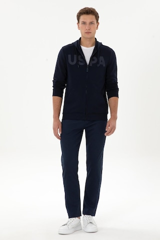 U.S. Polo Assn. Lastikli Bel Regular Fit Erkek Örme Pantolon Lacivert