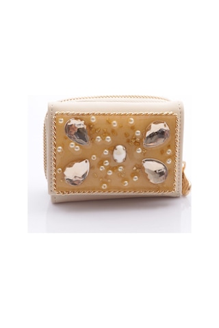 Dgn Cb12 Kadin Cüzdan Bej