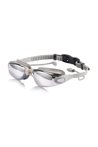 Yüzme Gözlükleri Yetişkinler Yüzme Gözlükleri Kulak Tıkacı İle Beyaz