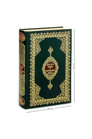 Kuranı Kerim Ve Muhtasar Meali - Arapça Ve Meal - Rahle Boy - Bil