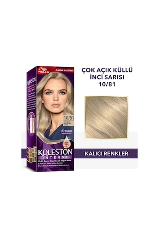 Koleston Intense Saç Boyası 10.81 Çok Açık Küllü İnci Sarısı