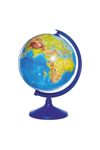 30 Cm Işıklı Fiziki Ve Siyasi Dünya Küresi, Atlas Harita İle Eğitim 1000 x 1500 CM