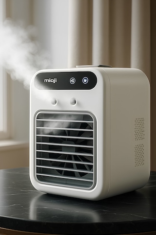 Mioji Mio AC4 3600 mAh Taşınabilir Buharlı Buzlu Nemlendirici Hava Soğutucu Vantilatör