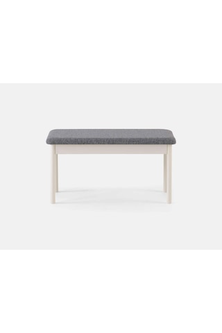 Nehir Bench 90 Cm Gri - Beyaz