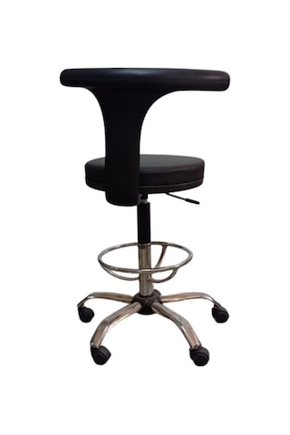 Polyüretan Sırtlıklı Çemberli Tabure