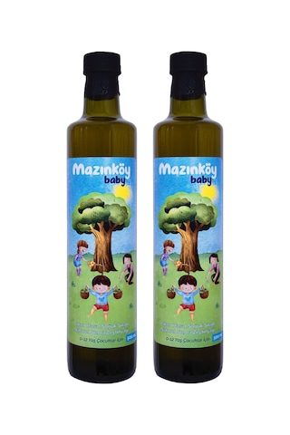 Mazınköy Baby Erken Hasat Soğuk Sıkım Naturel Sızma Zeytinyağı 2 x 250 ML