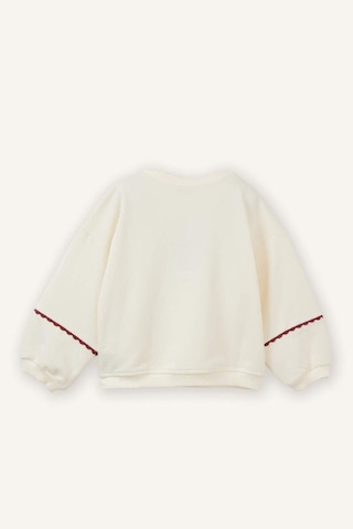 Defacto Oversize Sweatshirt Kız Bebek G8156a526sper99 Ekru-er99