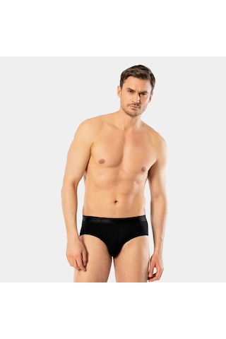 Cacharel Erkek Modal Likralı Slip 1403/siyah Çok Renkli