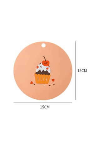 Sones Ev Karikatür Isı Yalıtım Matı Mutfak Yüksek Sıcaklığa Dayanıklı Pişirme Yer Matları, Stil: Yumurta Çırpıcı Diğer