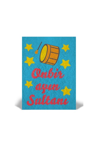On Bir Ayın Sultanı Tuz Boyama, Eğitici Aktivite, Kum Boyama Oyunu