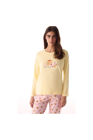 Penti Renkli Breakfast Pantolon Pijama Takımı