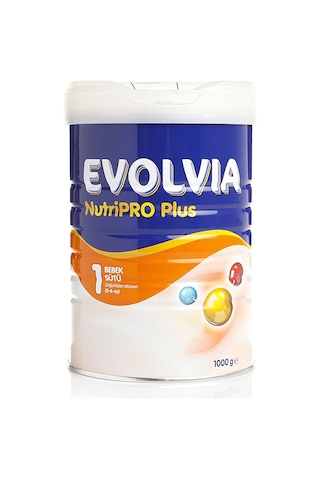 Evolvia Nutripro Plus 1 Bebek Sütü 1000 Gr 0-6 Ay 0-6 Ay EVL-0400001