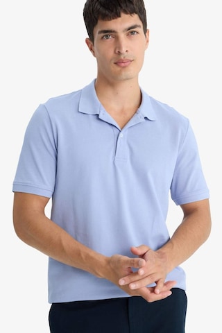 Defacto %100 Pamuk Regular Fit Kısa Kollu Basic Düz Pike Kumaş Polo Tişört C1293ax25sppr515 Mor