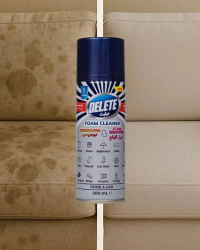 Delete Çok Amaçlı Yağ Kir Leke Çözücü Genel Temizleyici Köpük 200 Ml 1 Adet