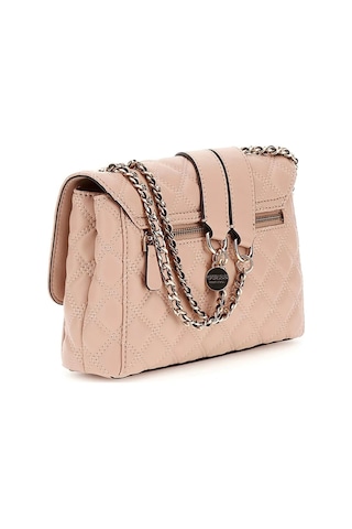 Guess Kadın Giully Kapitoneli Çapraz Çanta Pembe