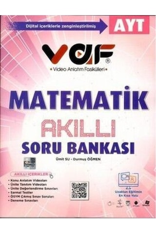 AYT Matematik Akıllı Soru Bankası - Vaf Yayınları