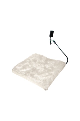 Kedi Minderi Isıtmalı Model 45x45cm 12v Adaptörlü Su Geçirmez Kdtes58