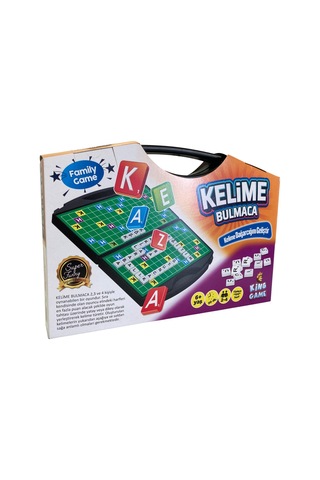 Kelime Bulmaca Aile Oyunu Kelime Dağarcığını Geliştirir 6+ Yaş 2-4 Oyuncu Eğitici Zeka Oyunu