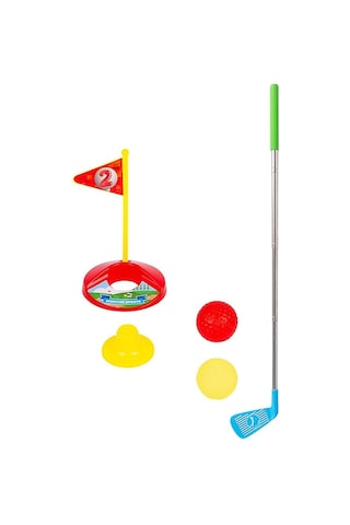 Minyatür Mini Golf Seti - S00003258 Kırmızı