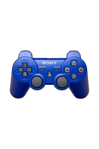 Playstation PS3 Oyun Kolu Mavi Şarj Kablosu ile Birlikte