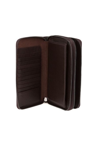 Bilik Deri Kahve Rölax Deri Unisex Portföy & Clutch Çanta Ar P-7 001