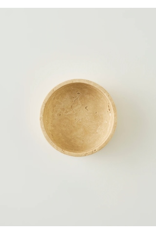 Bella Maison Ephesus Traverten Dekoratif Kase Naturel 20x7 Cm