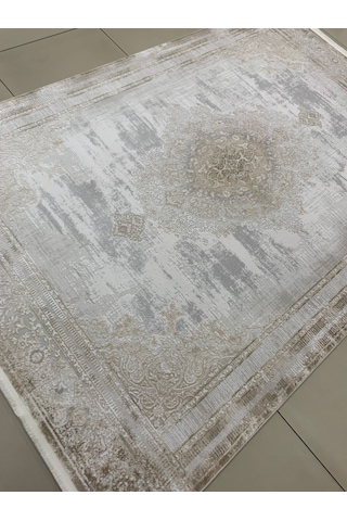 Merinos Halı Therapy 79820 070 Serisi Akrilik Salon Oturma Yatak Odası Halısı Kahve
