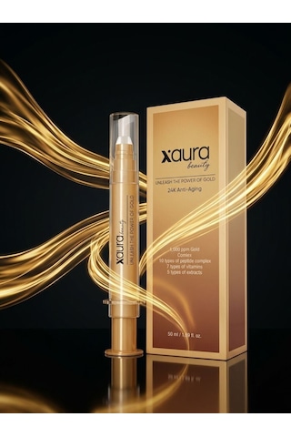 X-aura Beauty 24k Gold & Peptit Lifting Etkili Kırışıklık Karşıtı Peeling Serum 20 Ml
