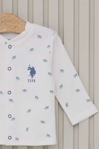 U.S. Polo Assn. U.s. Polo Assn Erkek Bebek Beyaz Takım 5274-45841 Beyaz