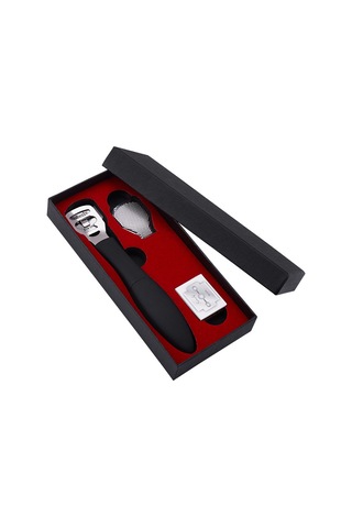 Shineyee Paslanmaz Çelik 2'li Fonksiyonlu Ayak Törpüsü - Ölü Deri Ve Nasır Temizleme Aleti